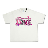Pistachio all you need is love valentine's day Urban Heavy Tee - FaDigitalArtStudio