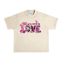 Sandshell all you need is love valentine's day Urban Heavy Tee - FaDigitalArtStudio