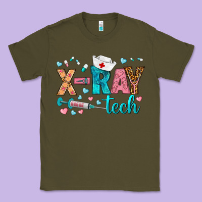 X Ray Tech Classic Tee Designed By Bundleandbundleshop