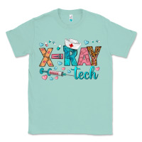 Seafoam x ray tech Classic Tee - BundleAndBundleShop