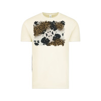 Vintage Arctic black and white cowhide background Vintage Tee - BarkalooDesign