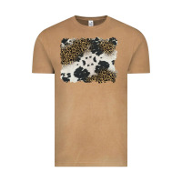 Vintage Camel black and white cowhide background Vintage Tee - BarkalooDesign