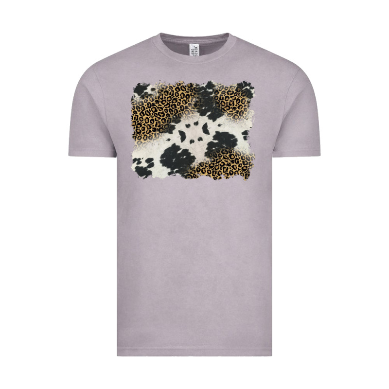 Black And White Cowhide Background Vintage Tee by BarkalooDesign | Teevron