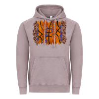 Vintage Zinc basketball brushstroke Vintage Hoodie - Zillion Design Studio