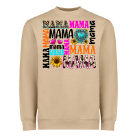 Mama Gemstone Sunflower Heavyweight Sweatshirt | Teevron
