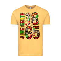 Vintage Mustard 1865 Juneteenth Vintage Tee - Zillion Design Studio
