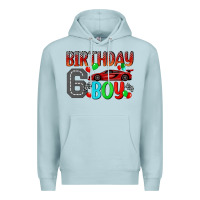 Blue Mist birthday boy 6 Premium Hoodie - BundleAndBundleShop