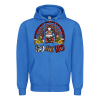 True Royal rainbow and hohoho with gnome Zipper Hoodie - AdoDesignShop