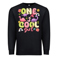 Black one cool girl Premium Sweatshirt - MaliasSmallBusiness