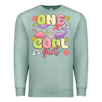 Seafoam one cool girl Premium Sweatshirt - MaliasSmallBusiness