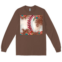 Chestnut baseball leopard Long Sleeve Tee - JahusDesignShop