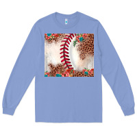 Colony Blue baseball leopard Long Sleeve Tee - JahusDesignShop