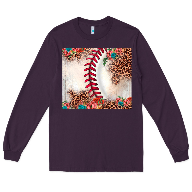 Baseball Leopard Long Sleeve Tee by JahusDesignShop | Teevron