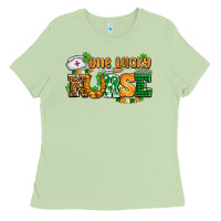 Matcha one lucky nurse Ladies Tee - AdoDesignShop
