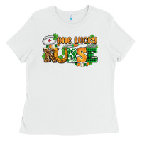 White one lucky nurse Ladies Tee - AdoDesignShop