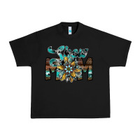 Black show mom Urban Heavy Tee - SublimationCraftShop
