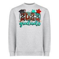 Heather Grey 2023 graduate Heavyweight Sweatshirt - Zillion Design Studio