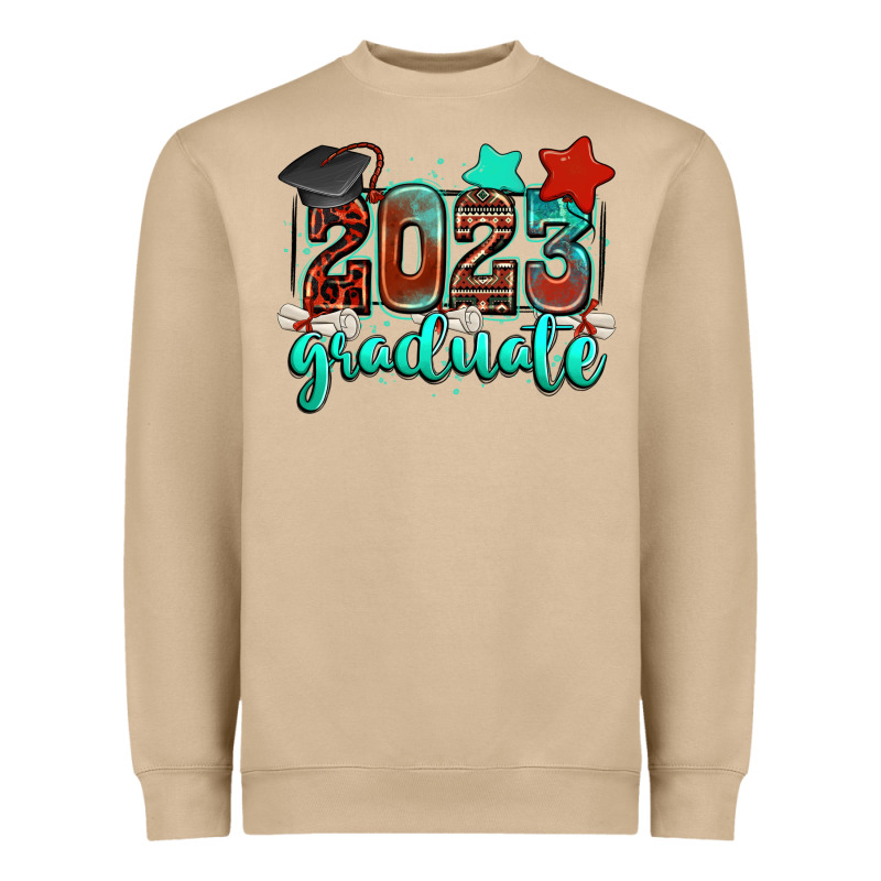 2023 Graduate Heavyweight Sweatshirt by Zillion Design Studio | Teevron