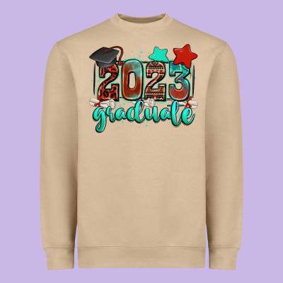 2023 Graduate Heavyweight Sweatshirt Designed By Zillion Design Studio