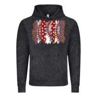 Vintage Black baseball brushstroke Vintage Hoodie - Zillion Design Studio