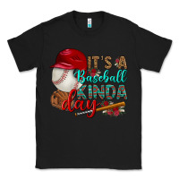 Black it's a baseball kinda day Classic Tee - BundleAndBundleShop