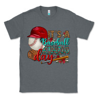 Charcoal Heather it's a baseball kinda day Classic Tee - BundleAndBundleShop