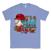 Colony Blue it's a baseball kinda day Classic Tee - BundleAndBundleShop