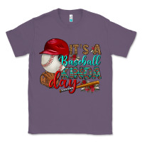 Lavender it's a baseball kinda day Classic Tee - BundleAndBundleShop
