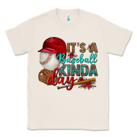 Natural it's a baseball kinda day Classic Tee - BundleAndBundleShop