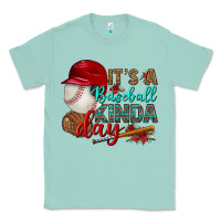 Seafoam it's a baseball kinda day Classic Tee - BundleAndBundleShop