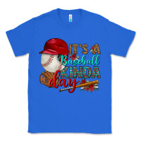 True Royal it's a baseball kinda day Classic Tee - BundleAndBundleShop