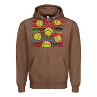 Chestnut western softball Zipper Hoodie - AdoDesignShop