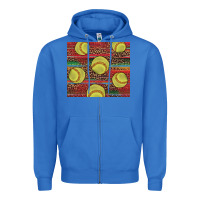 True Royal western softball Zipper Hoodie - AdoDesignShop