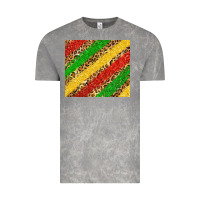 Cloud Rock African colors leopard Vintage Tee - Zillion Design Studio