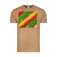 Vintage Camel African colors leopard Vintage Tee - Zillion Design Studio