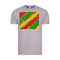 Vintage Zinc African colors leopard Vintage Tee - Zillion Design Studio