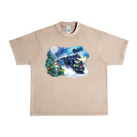 French Oak polar express winter Urban Heavy Tee - FaDigitalArtStudio