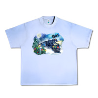 Grape Ice polar express winter Urban Heavy Tee - FaDigitalArtStudio