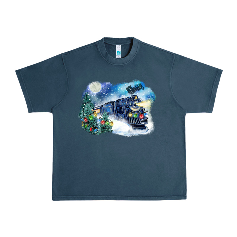 Polar Express Winter Urban Heavy Tee by FaDigitalArtStudio | Teevron