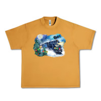 Peanut Butter polar express winter Urban Heavy Tee - FaDigitalArtStudio