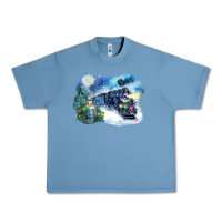 Pebble Blue polar express winter Urban Heavy Tee - FaDigitalArtStudio