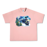 Salmon polar express winter Urban Heavy Tee - FaDigitalArtStudio