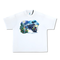 White polar express winter Urban Heavy Tee - FaDigitalArtStudio