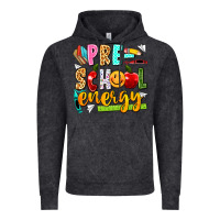 Vintage Black pre school energy Vintage Hoodie - texasbilliewilder