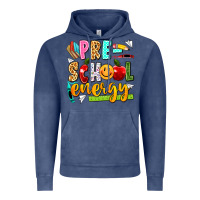 Vintage Denim pre school energy Vintage Hoodie - texasbilliewilder