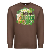 Chestnut let's get lucked up Premium Sweatshirt - MaliasSmallBusiness