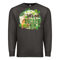 Smoke let's get lucked up Premium Sweatshirt - MaliasSmallBusiness
