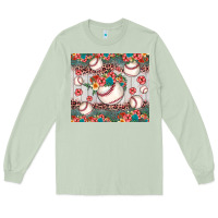 Matcha baseball leopard Long Sleeve Tee - JahusDesignShop