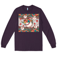 Plum baseball leopard Long Sleeve Tee - JahusDesignShop