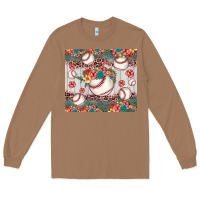 Toasted Coconut baseball leopard Long Sleeve Tee - JahusDesignShop